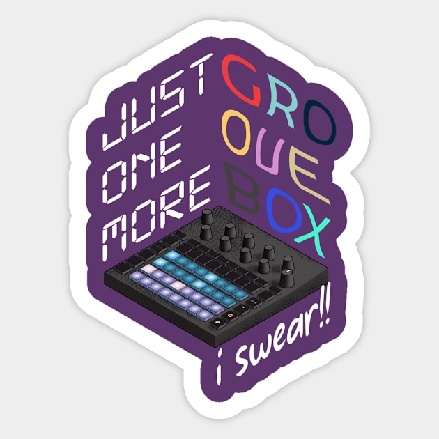 Groovebox Circuit Sticker by Eon Kyrie